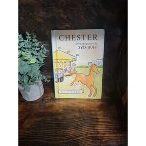 VTG Chester By Syd Hoff An I Can Read Book Horse Early Reader Childrens Book1961